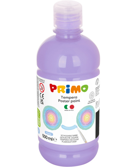 Guaša krāsa PRIMO, pastelī lillā, 500 ml