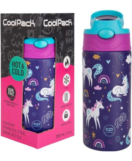 Termopudele COOLPACK Bono Mrs Unicorn, 350 ml