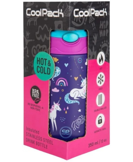 Termopudele COOLPACK Bono Mrs Unicorn, 350 ml