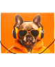 Mape ar gumiju PANTA PLAST Cool Dog, plastmasas, A4