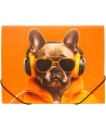 Mape ar gumiju PANTA PLAST Cool Dog, plastmasas, A4