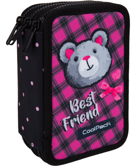 Penālis COOLPACK Buddy, trīs nodalījumu, piepildīts