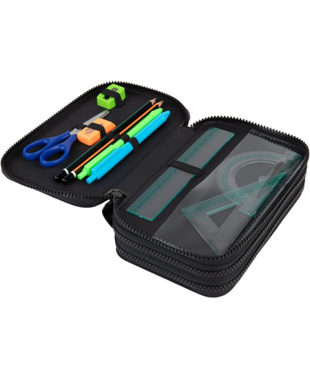 Penālis COOLPACK Buddy, trīs nodalījumu, piepildīts