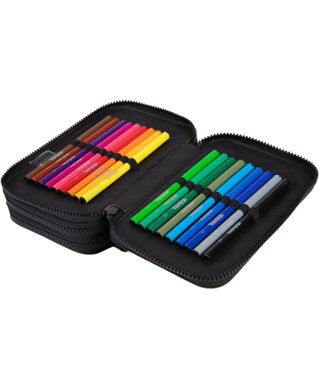 Penālis COOLPACK Buddy, trīs nodalījumu, piepildīts
