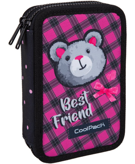 Penālis COOLPACK Buddy, divu nodalījumu, piepildīts
