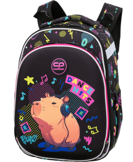 Mugursoma COOLPACK Turtle Capybara Music