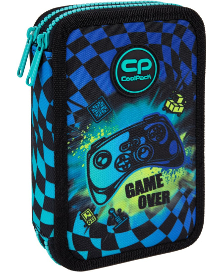 Penālis COOLPACK Gamer Chess, divu nodalījumu, piepildīts