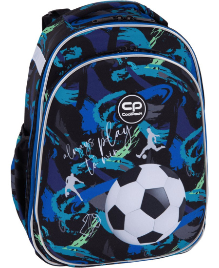 Mugursoma COOLPACK Turtle Football Navy