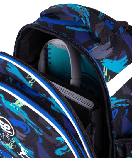 Mugursoma COOLPACK Turtle Football Navy