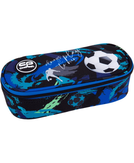 Penālis COOLPACK Campus Football Navy, ar vienu nodalījumu