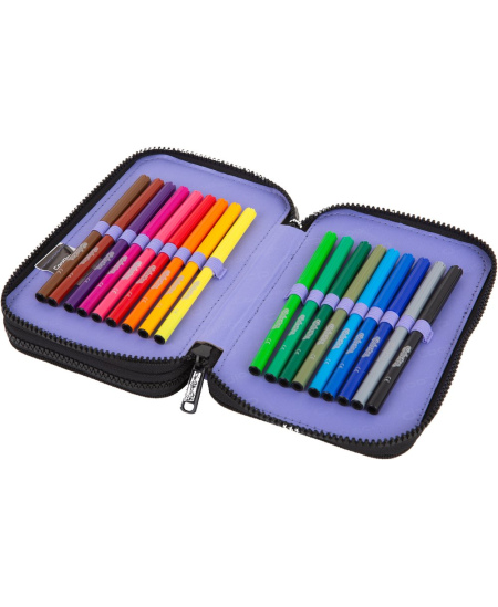 Penālis COOLPACK Mood, ar diviem nodalījumiem, komplektēts