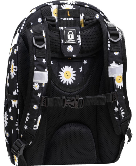 Mugursoma COOLPACK Turtle Daisy Black
