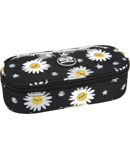 Penālis COOLPACK Campus Daisy Black, ar vienu nodalījumu