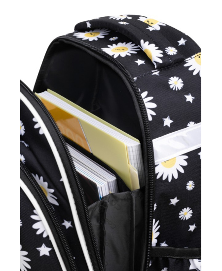 Mugursoma COOLPACK Turtle Daisy Black