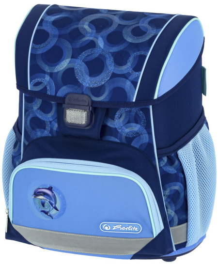 Mugursoma ar piederumiem HERLITZ Loop Plus Dolphin Ride