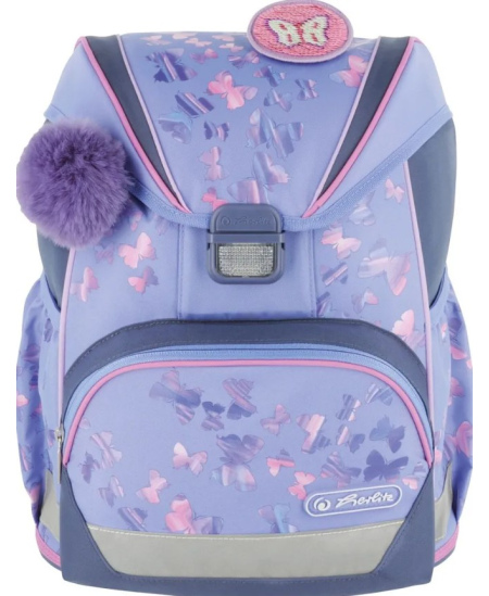 Mugursoma ar piederumiem HERLITZ UltraLight Plus Butterfly Paradise