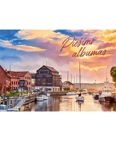 Zīmēšanas albums LIETUVA, A4, 120 gsm, 20 lapas