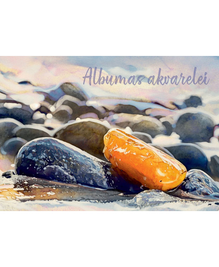 Akvareļu albums LIETUVA, A4, 200 gsm, 20 lapas