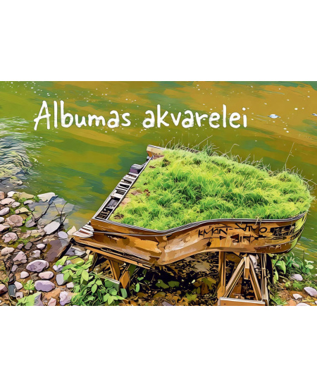 Akvareļu albums LIETUVA, A4, 200 gsm, 20 lapas