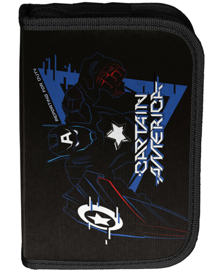 Penālis PASO Marvel Captain America, plats, ar vienu nodalījumu