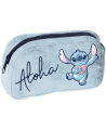 Plīša penālis PASO Stitch Blue Aloha, liels, ar vienu nodalījumu
