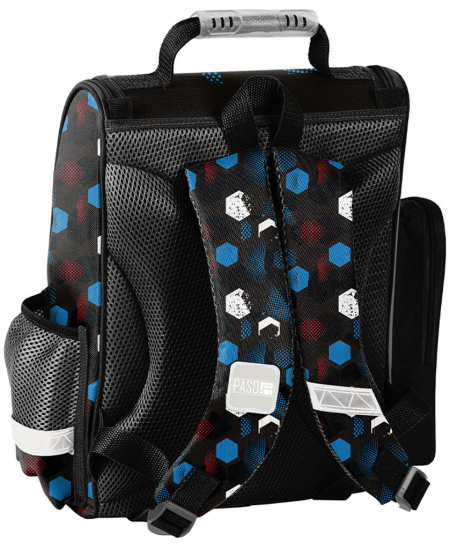 Mugursoma sākumskolas skolēniem PASO Football Black