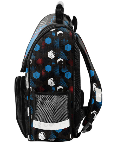 Mugursoma sākumskolas skolēniem PASO Football Black