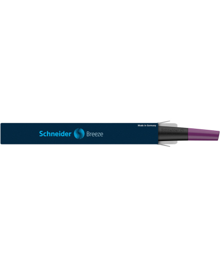 Pildspalva SCHNEIDER Breeze, violeta un melna