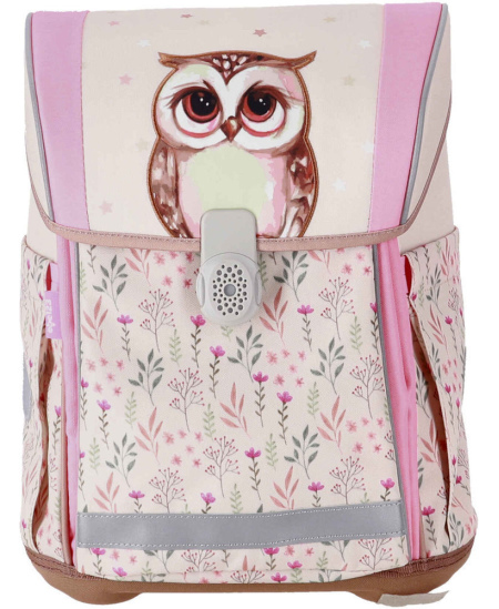 Mugursoma ar piederumiem ABC123 Ergo Flexi Owl, 4 daļas