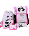 Mugursoma ar piederumiem ABC123 Ergo Flexi Panda, 4 daļas