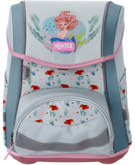Mugursoma ar piederumiem ABC123 Ergo Premium Mermaid, 4 daļas