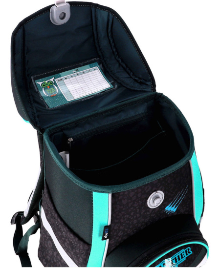 Mugursoma ar piederumiem ABC123 Ergo Premium Panther, 4 daļas