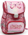 Mugursoma ABC123 Pink Butterfly