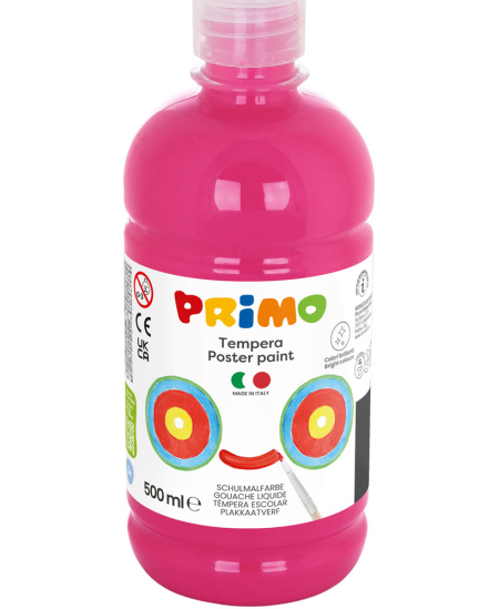 Gvaša PRIMO, spilgti rozā, 500 ml