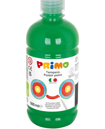 Gvaša PRIMO, spilgti zaļa, 500 ml