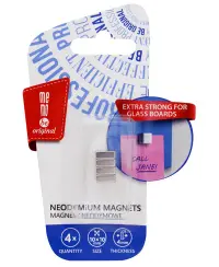 Metaliniai magnetukai MEMOBOARDS, 4vnt.