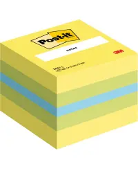 Līmlapiņu mini kubs POST-IT, 51x51 mm, 400 lapiņas, rozīgā nokrāsā
