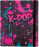 Mape ar gumiju K-POP, kartona, A4, 3 cm