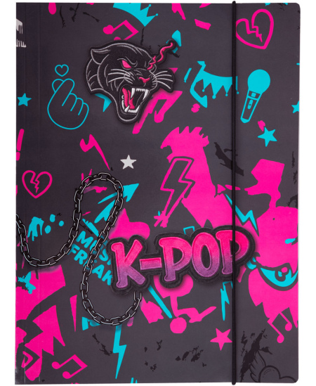 Mape ar gumiju K-POP, kartona, A4