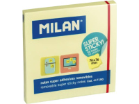 Līmlapiņas MILAN, 76 x 76 mm, 90 lapiņas, dzeltenas