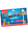 Flomāsteri MAPED Color Peps, 24 krāsas