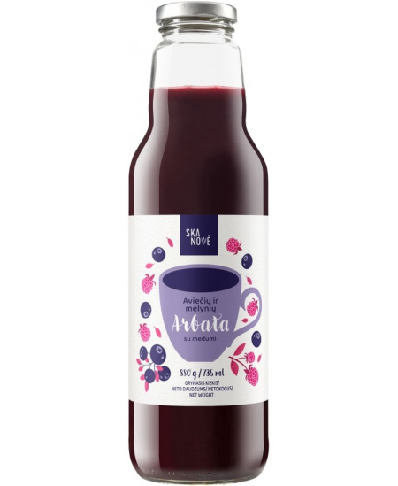Aveņu un melleņu tēja ar medu SKANOVĖ, 880 g.