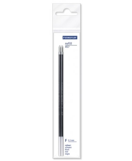 Serdītes STAEDTLER, 0.3 mm, melnas, 2 gab.