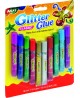 Krāsaina līme ar spīdumiem AMOS Glitter, 10 krāsas