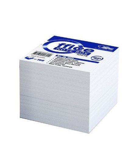 Lapeliai užrašams, 85x85 mm, balti, 800 lapelių