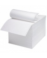 Perforēts papīrs, vienas kārtas, ar perforētu malu, 60 g/m2, A4, 1800 lapas