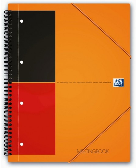 Sąsiuvinis darbo planavimui OXFORD MEETING BOOK, A4+ formatas, 80 lapų, langeliais