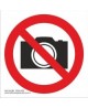Aizlieguma drošības zīme Filmēšana un fotografēšana aizliegta