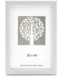 Rėmelis A3 formato, plastikinis, baltas