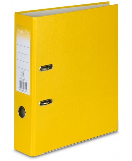 Segtuvas X-FILES, standartinis, A4, 50 mm, geltonas